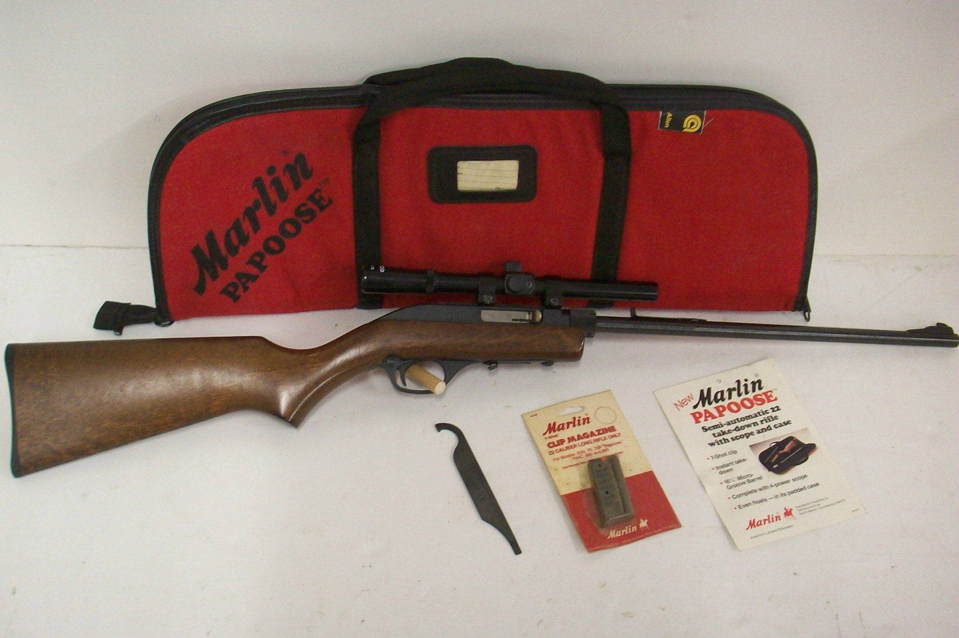 Marlin Model 70P "Papoose" Rimfire Rifle Parts